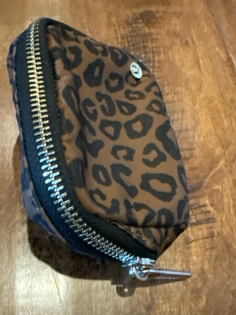 lululemon athletica Leopard Print Mini Coin Pouch - Brown/Black